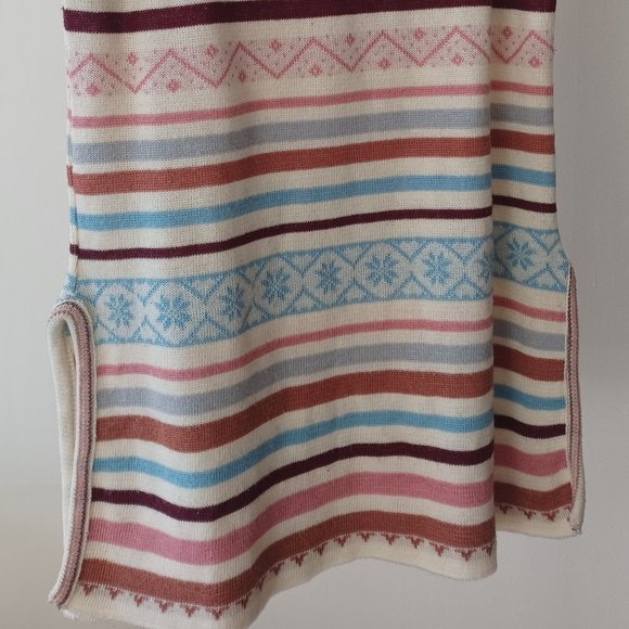 Vintage Striped Knit Tunic Sweater - Picture 4 of 4